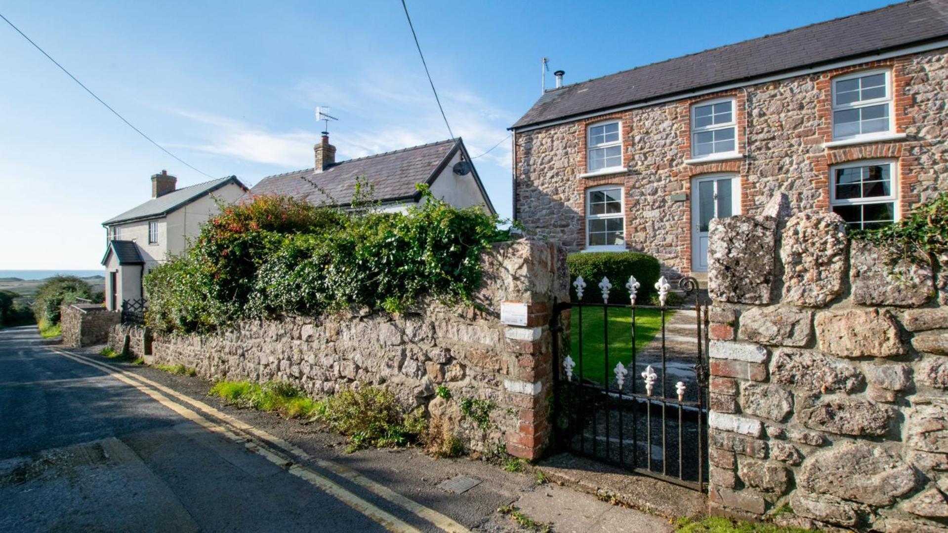 West End Cottage Llangennith Buitenkant foto